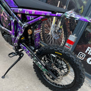 USED TALARIA KOMODO PURPLE GRAPHICS