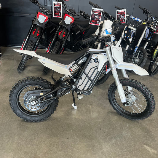 CLEARANCE EBOX 2.0 V2 ELECTRIC DIRT BIKE 60V WHITE