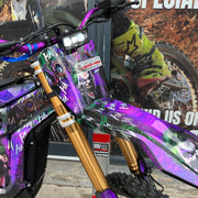 USED TALARIA KOMODO PURPLE GRAPHICS
