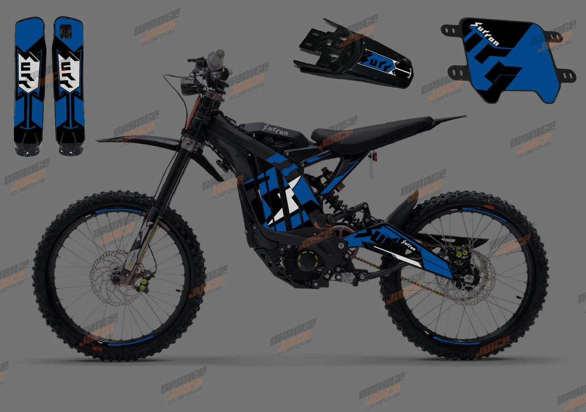 SUR RON LIGHT BEE OEM STYLE SINGLE COLOUR GRAPHICS KIT