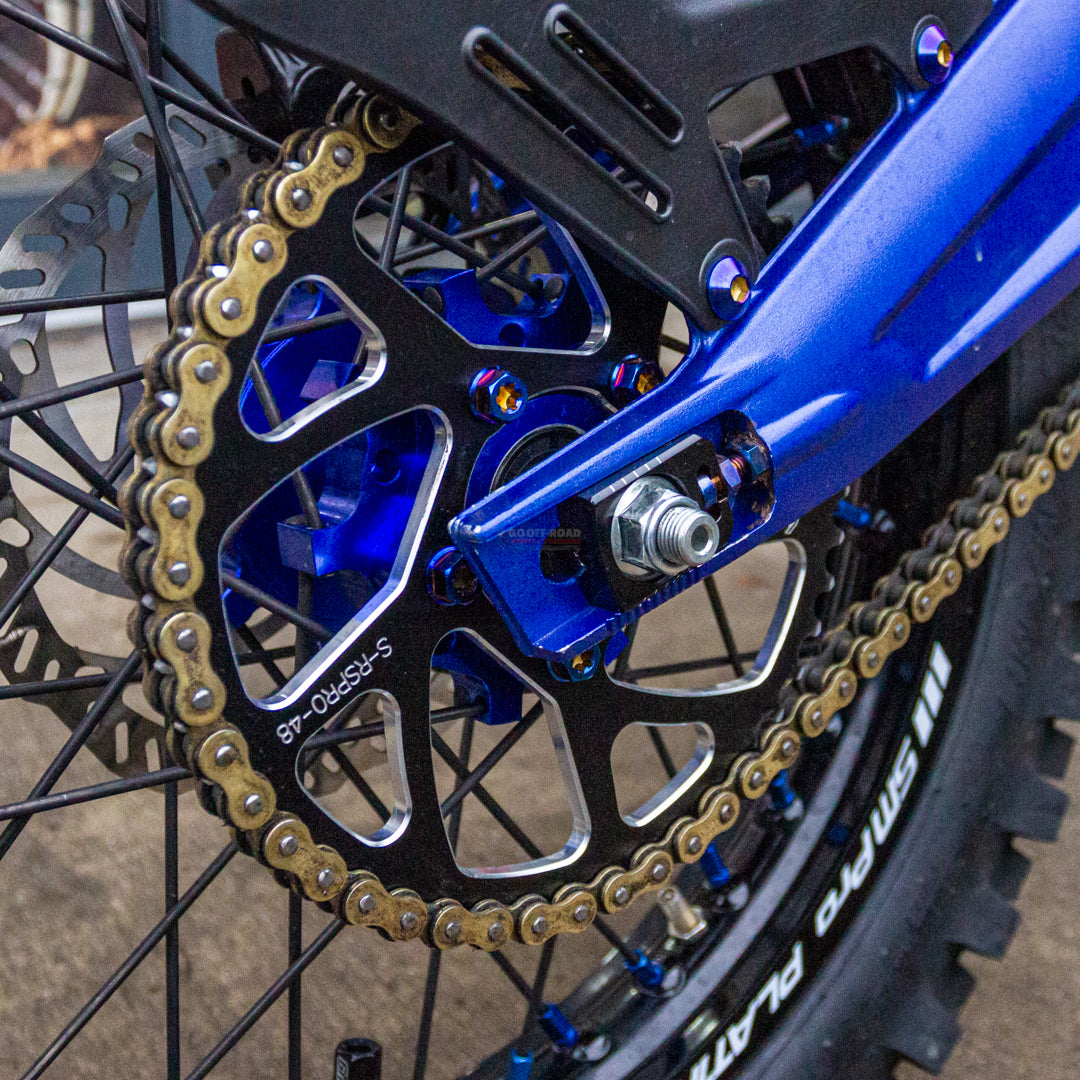 WARP 9 E-MOTO TITANIUM SPROCKET BOLTS FOR SUR RON Light Bee