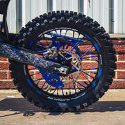 SM PRO ULTRA BEE WHEEL SET 21/18" STANDARD BLUE/BLUE COMBO