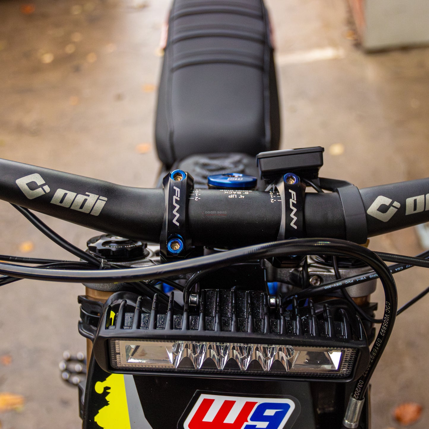 ODI Flight Control Stealth Bars-800mm-38mm rise-4x8 sweep