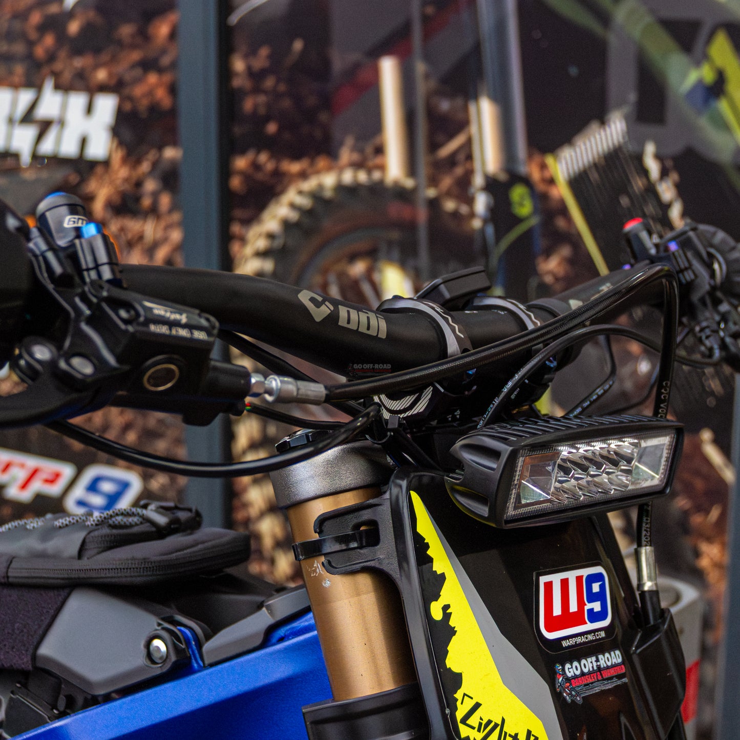 ODI Flight Control Stealth Bars-800mm-25mm rise-4x8 sweep