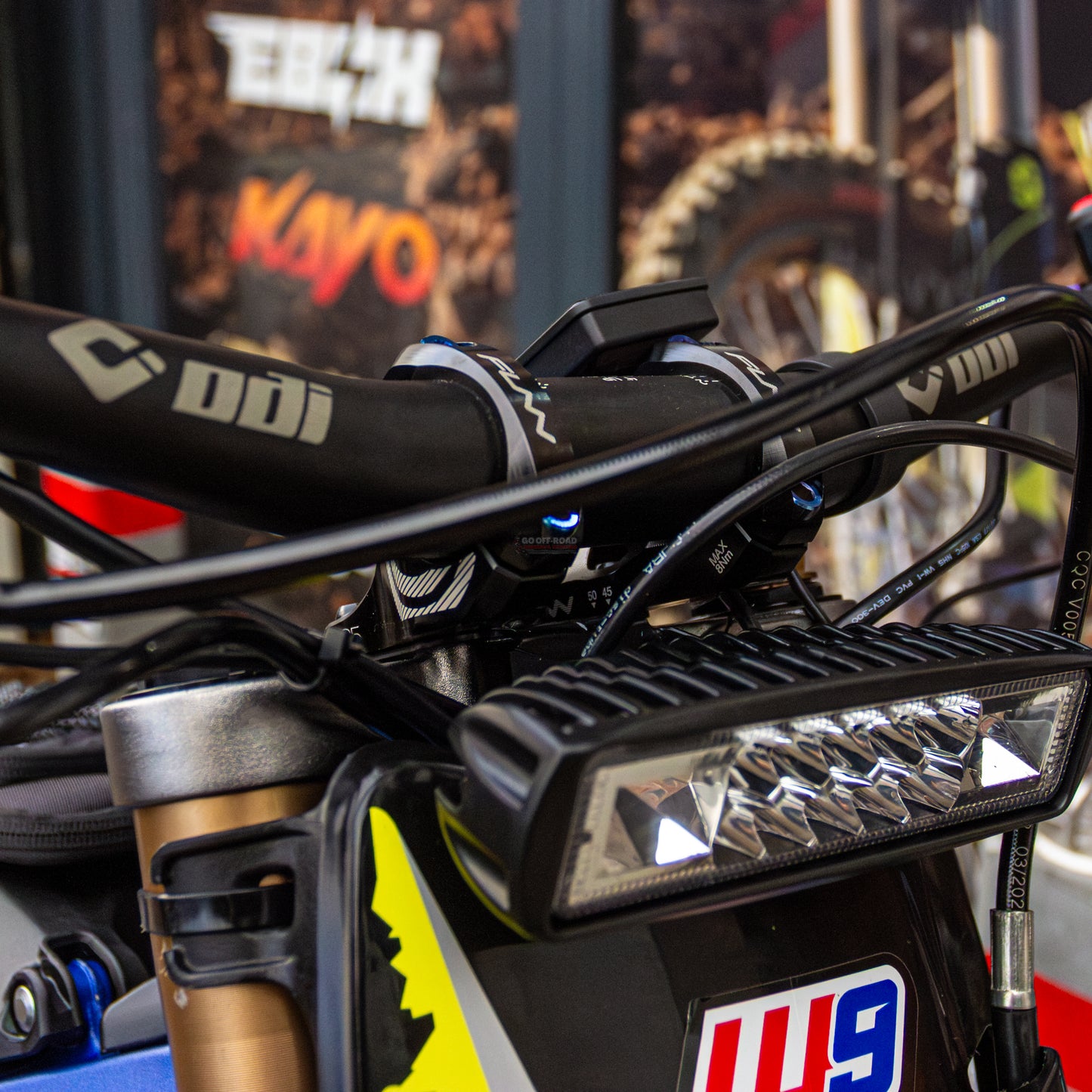 ODI Flight Control Stealth Bars-800mm-38mm rise-4x8 sweep