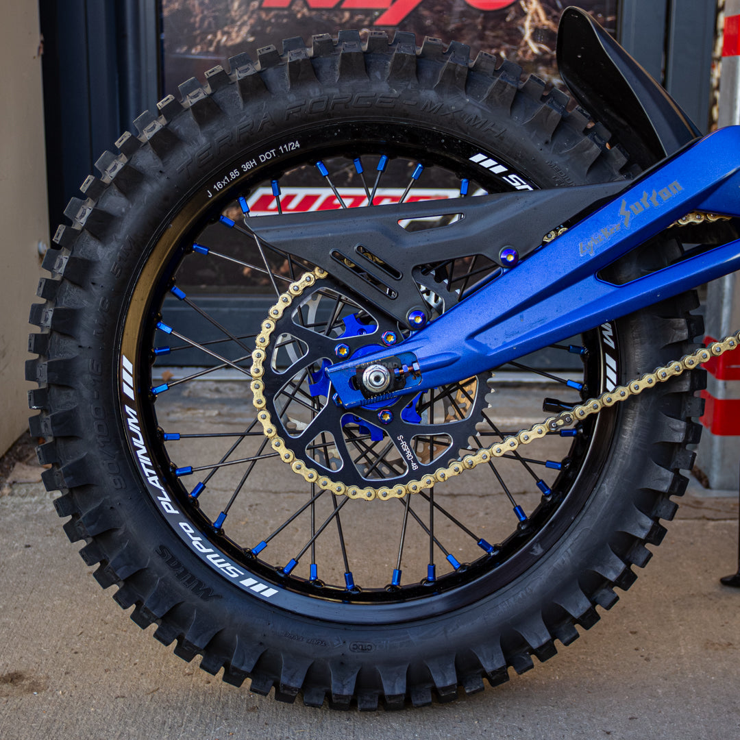 WARP 9 E-MOTO TITANIUM SPROCKET BOLTS FOR SUR RON Light Bee