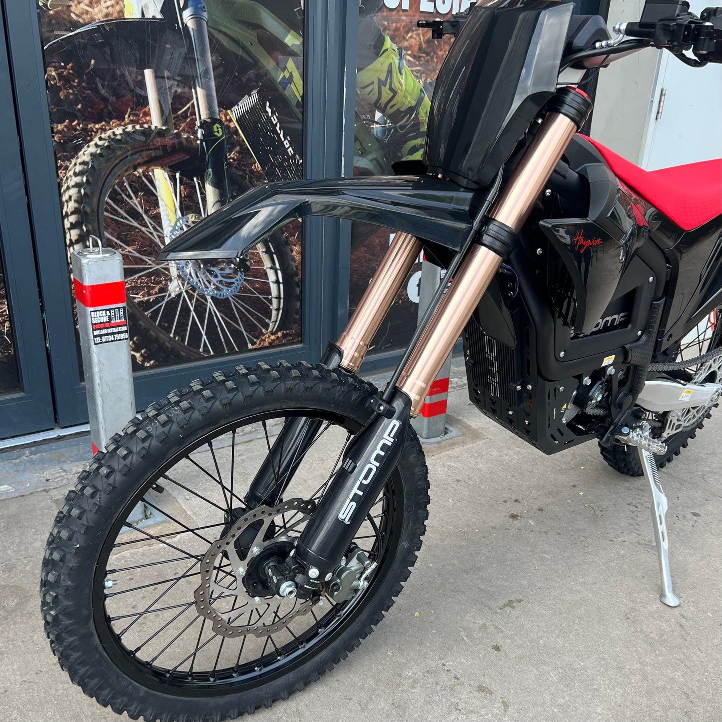 USED STOMP MOTO HAYWIRE BLACK