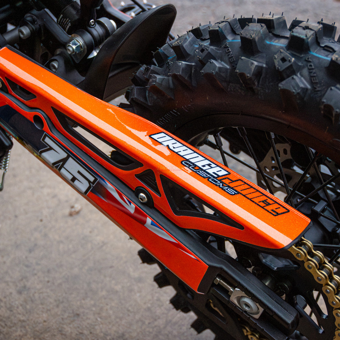 E-RIDE PRO MINI KTM ORANGE GRAPHICS KIT