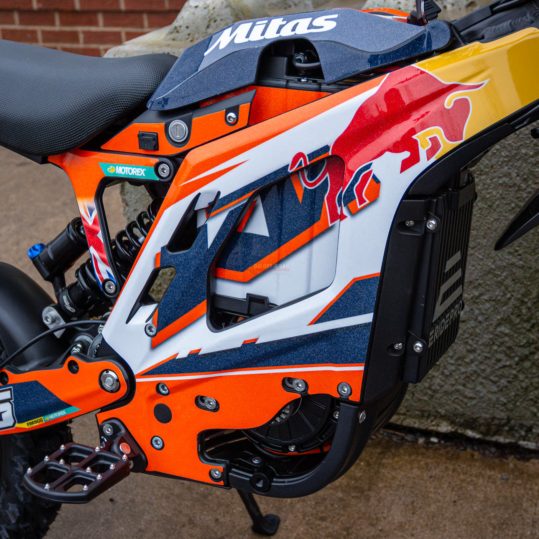 E-RIDE PRO MINI KTM ORANGE GRAPHICS KIT