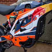E-RIDE PRO MINI KTM ORANGE GRAPHICS KIT