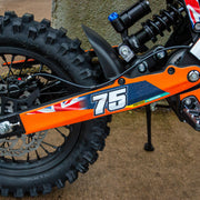 E-RIDE PRO MINI KTM ORANGE GRAPHICS KIT
