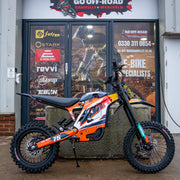E-RIDE PRO MINI KTM ORANGE GRAPHICS KIT