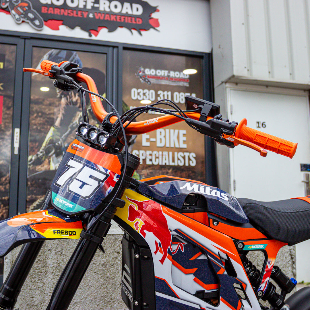 E-RIDE PRO MINI R 72V UPGRADED KTM ORANGE