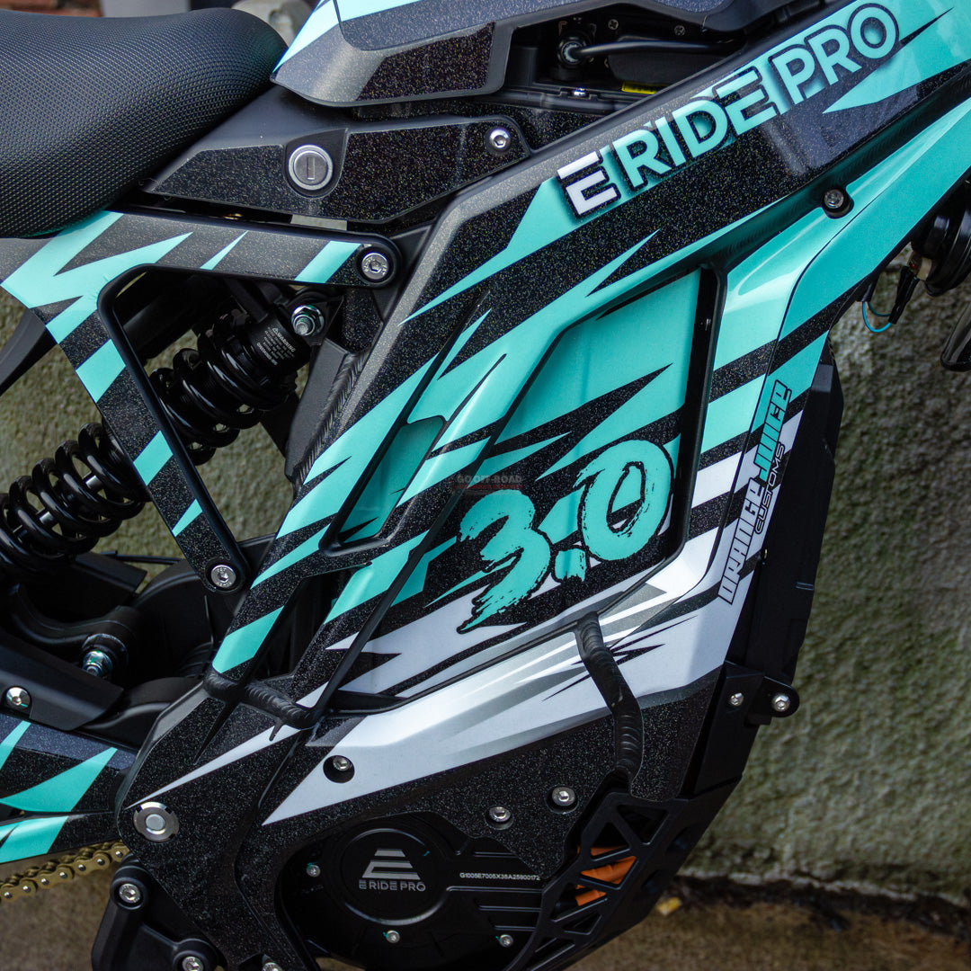 E-RIDE PRO SS 3.0 FULL COVERAGE RACING GRAPHICS KIT
