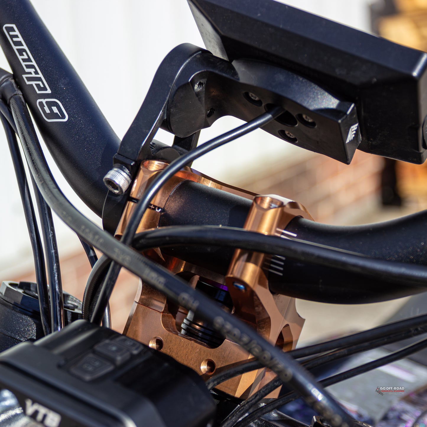 Gritshift Heavy Hitter Adjustable Billet Display Mount for E-RIDE PRO