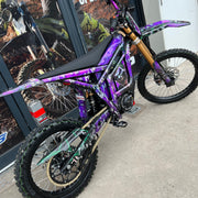 USED TALARIA KOMODO PURPLE GRAPHICS