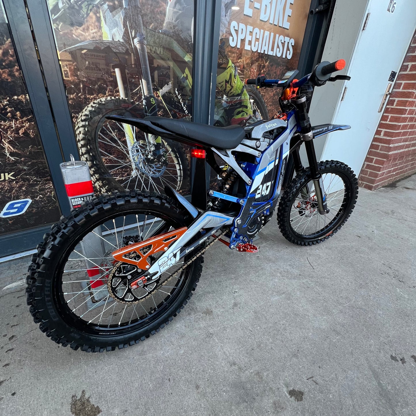 USED SUR RON LIGHT BEE BLUE WITH NUCULAR CONTROLLER