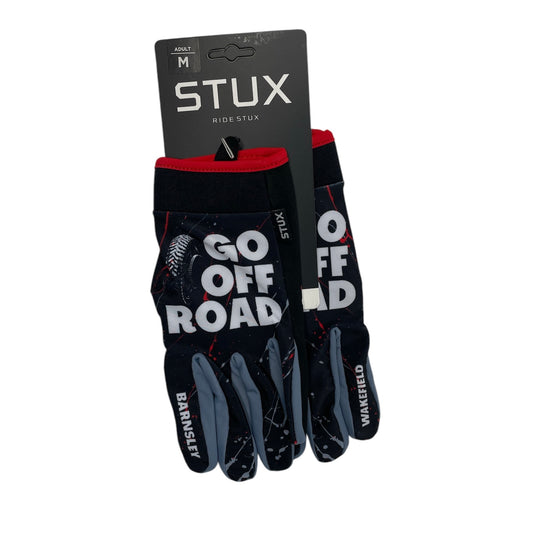 Adult STUX Go Off Road Gloves (Grey/Red)