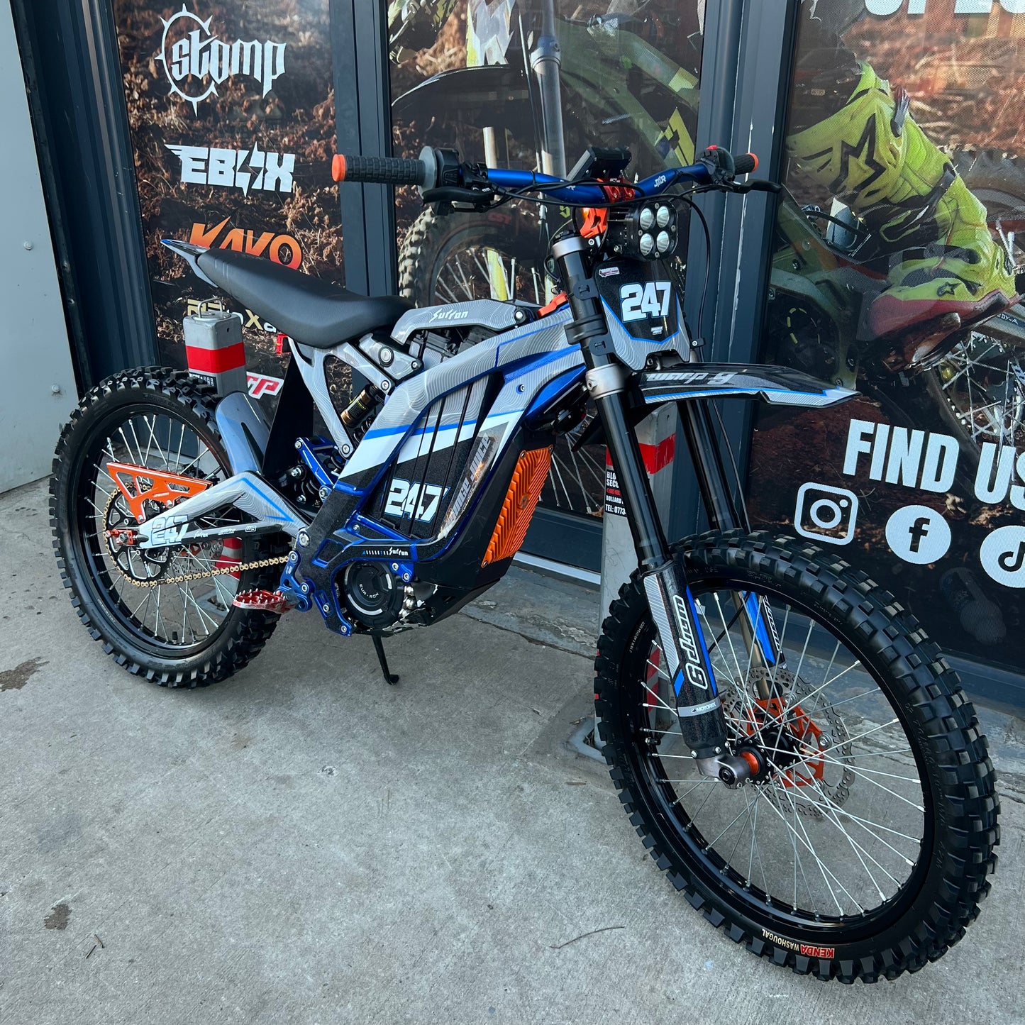 USED SUR RON LIGHT BEE BLUE WITH NUCULAR CONTROLLER