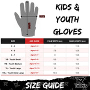 R Riders Long Finger Tech Gloves