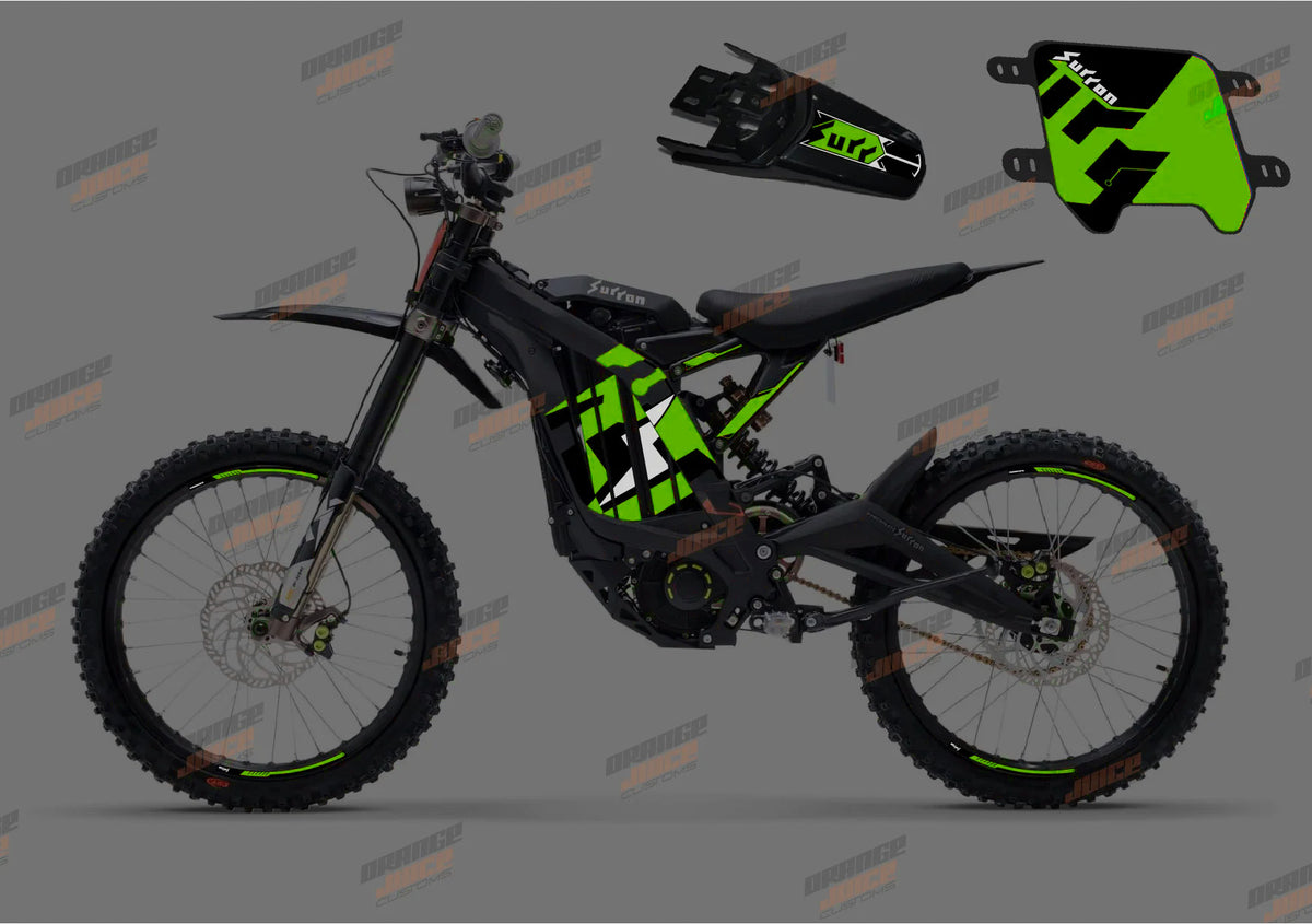 SUR RON LIGHT BEE OEM STYLE SINGLE COLOUR GRAPHICS KIT