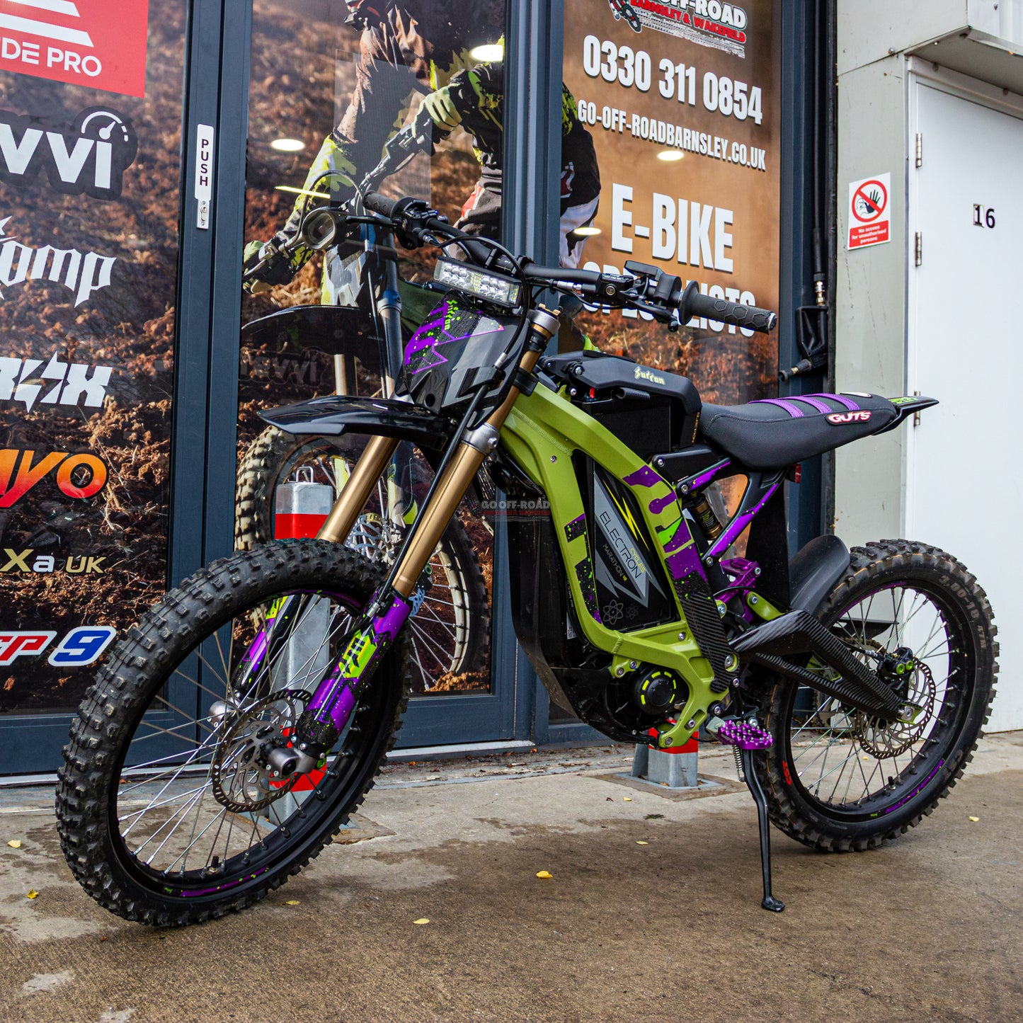 Pro-Carbon Racing Genuine Swing Arm Protectors for Sur Ron Light Bee