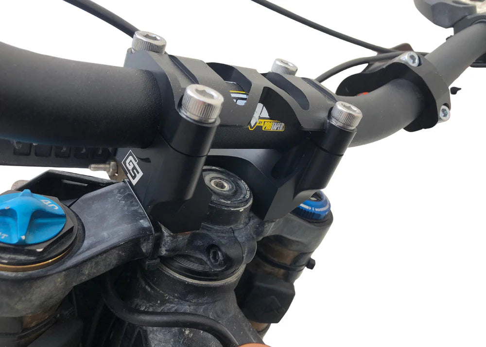 GRITSHIFT HEAVY HITTER MX DIRECT MOUNT RISER FAT BAR 1 1/8" CLAMP For Sur Ron & Talaria - Go Off Road Barnsley