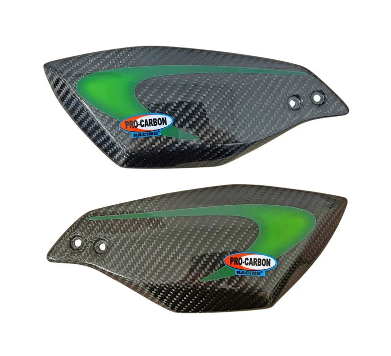 PRO-CARBON HAND GUARDS – 100% CARBON FIBRE – FITTING KIT INCLUDED - Go Off Road Barnsley