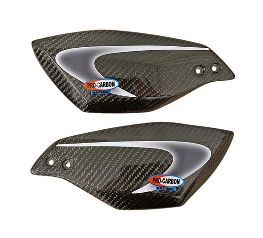 PRO-CARBON HAND GUARDS – 100% CARBON FIBRE – FITTING KIT INCLUDED - Go Off Road Barnsley