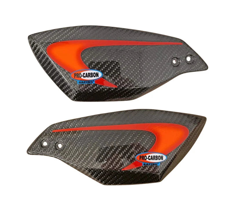 PRO-CARBON HAND GUARDS – 100% CARBON FIBRE – FITTING KIT INCLUDED - Go Off Road Barnsley