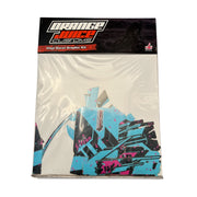 SUR RON SPLATTER CYAN/PINK/BLACK Graphics Kits