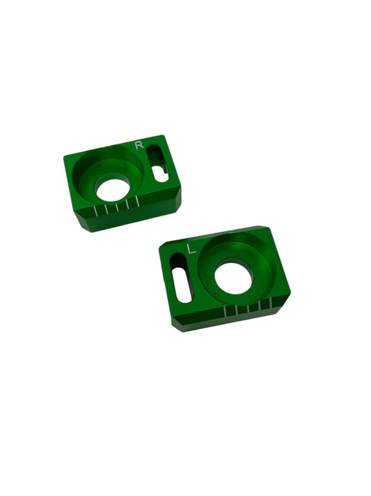 *CLEARANCE* Sur Ron Chain Tensioner Blocks - Green