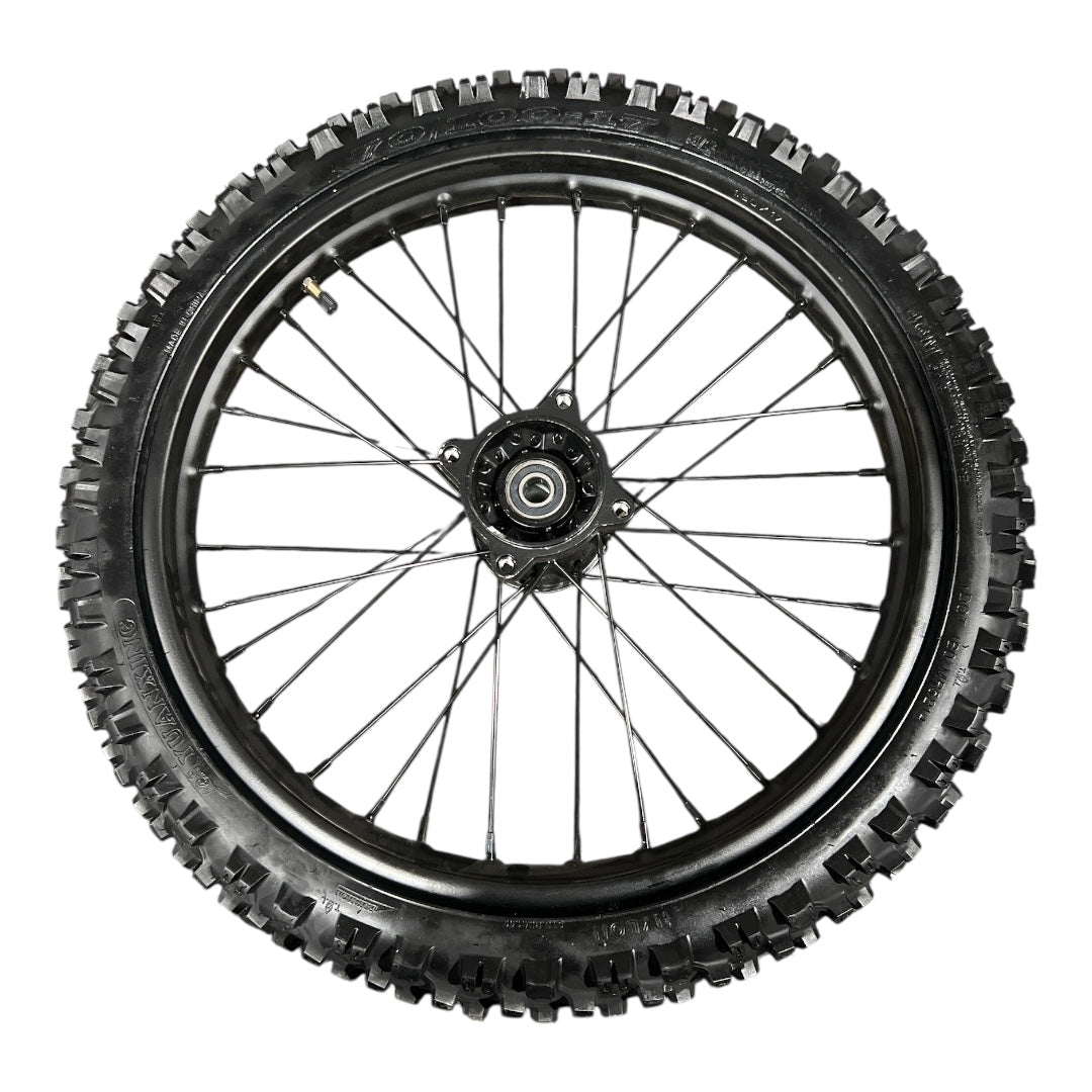 DEMON X RIPZ 17” FRONT WHEEL WITH TYRE