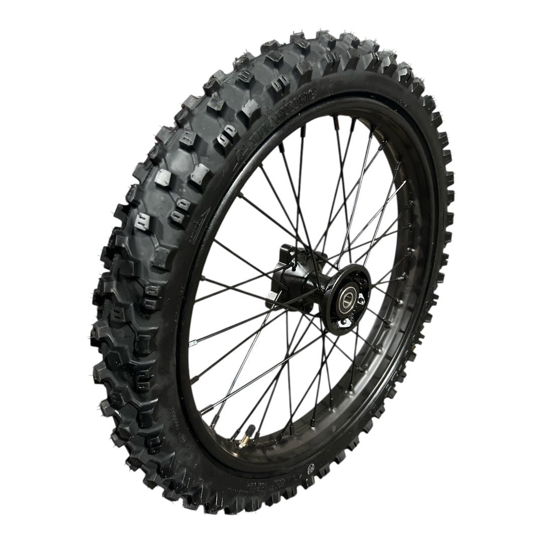DEMON X RIPZ 17” FRONT WHEEL WITH TYRE