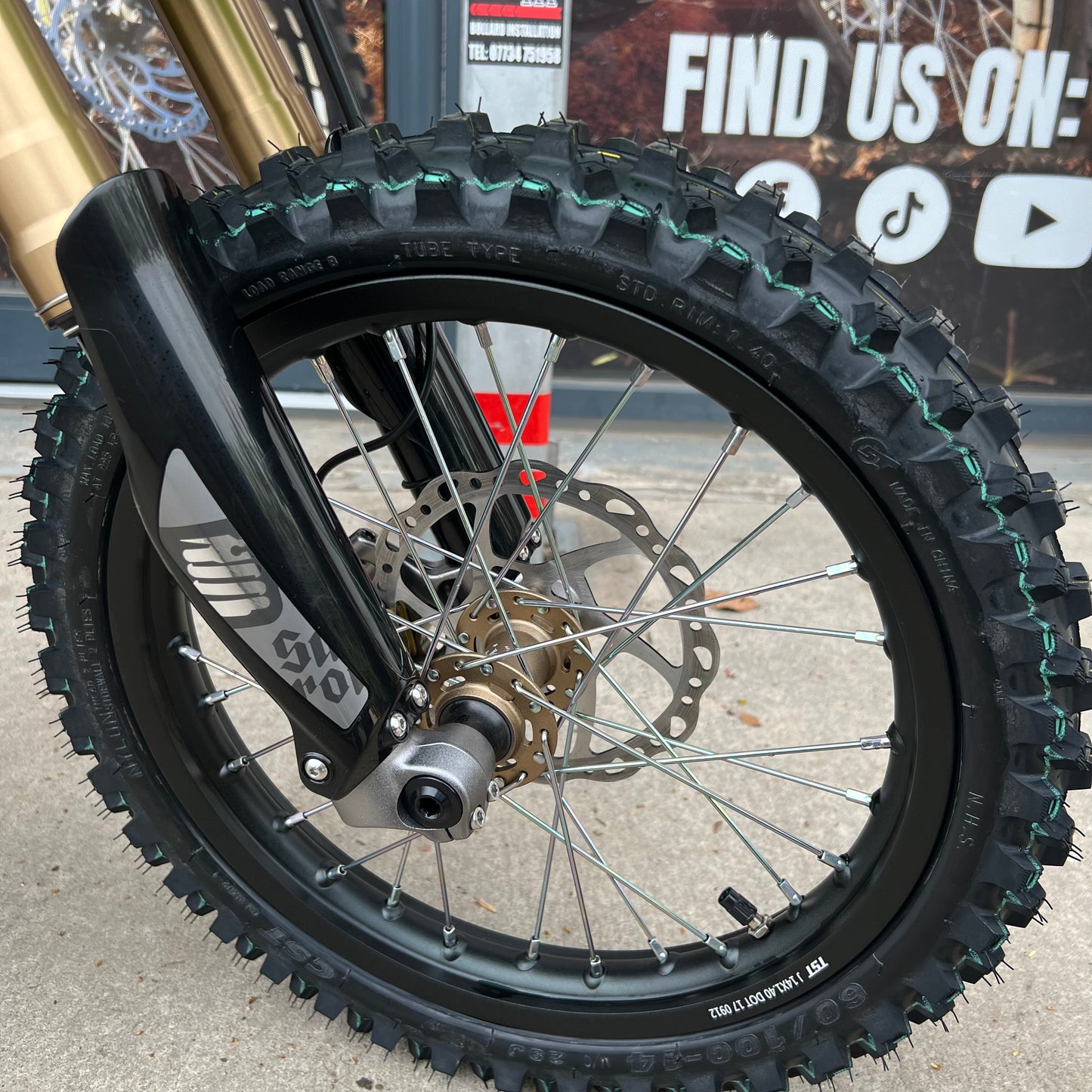 USED SURRON HYPER BEE GREEN BIG WHEEL