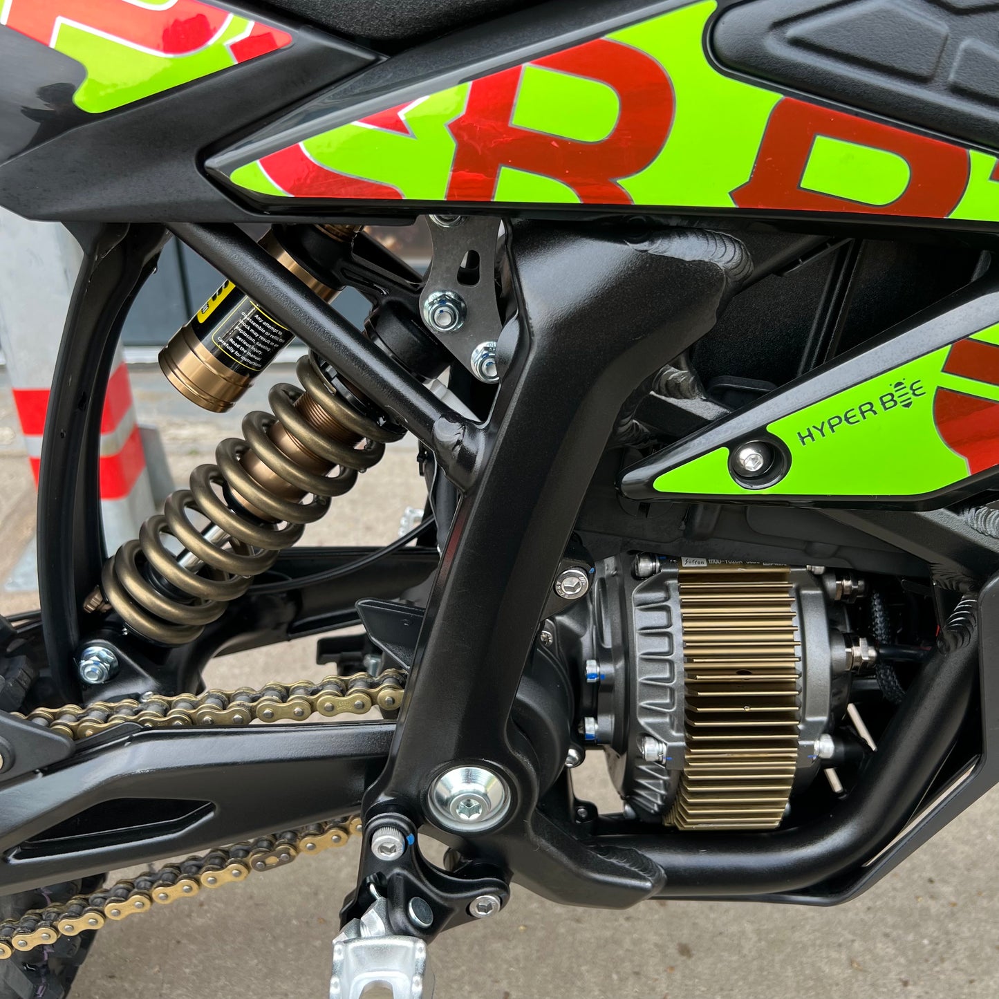 USED SURRON HYPER BEE GREEN BIG WHEEL