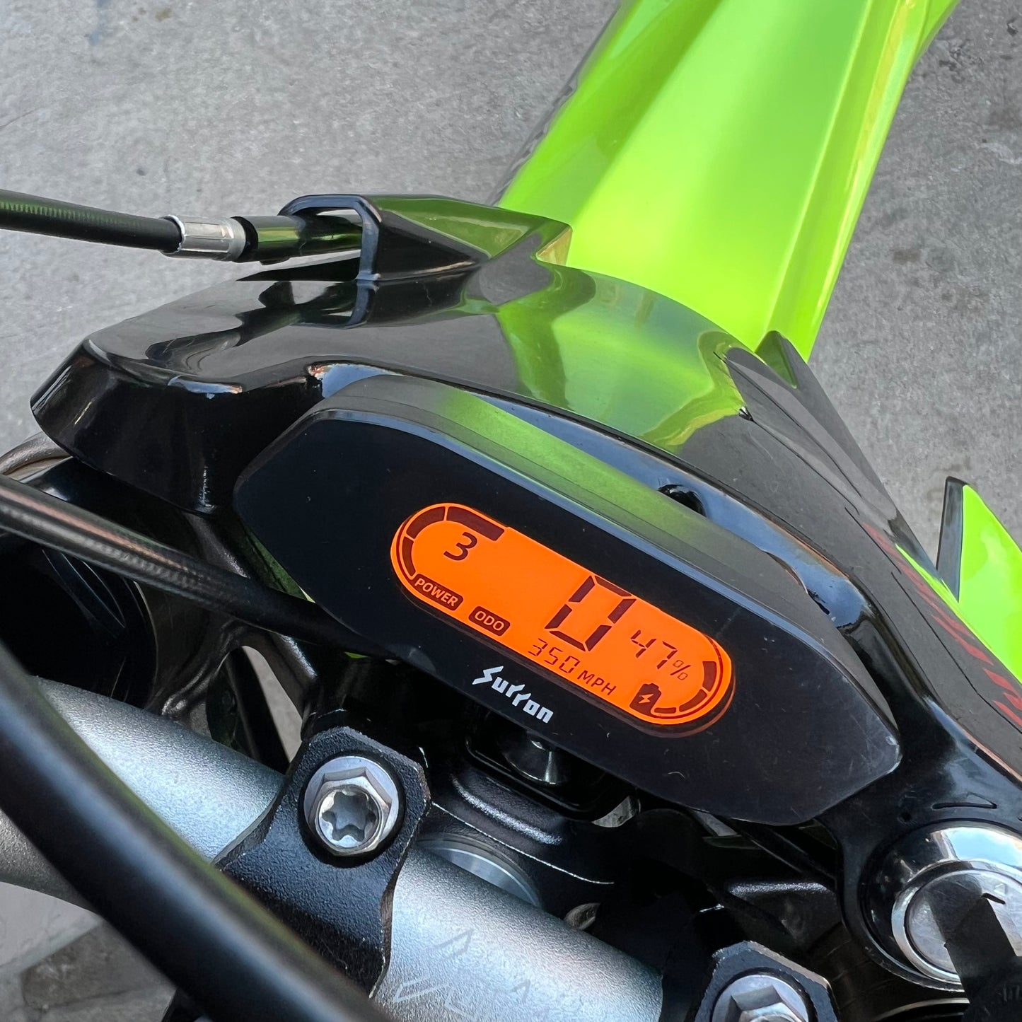 USED 2025 SUR RON HYPER BEE GREEN BIG WHEEL