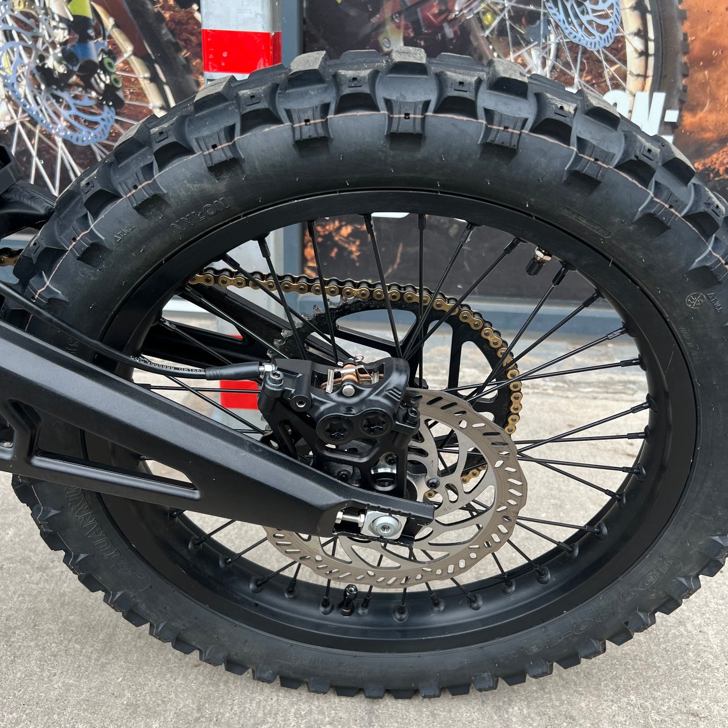 USED E-RIDE PRO SR BLACK 19"/18"