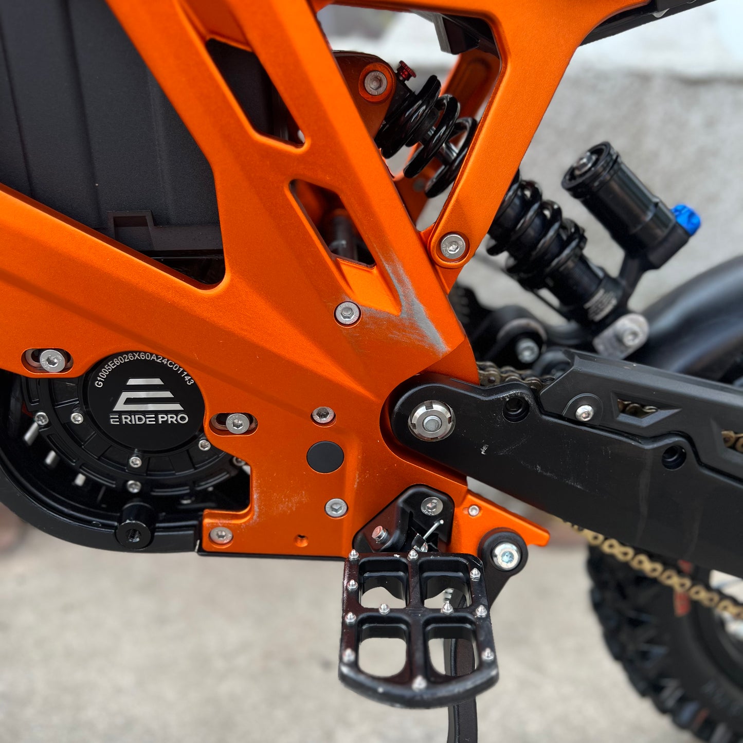 USED E-RIDE PRO MINI 60V ORANGE