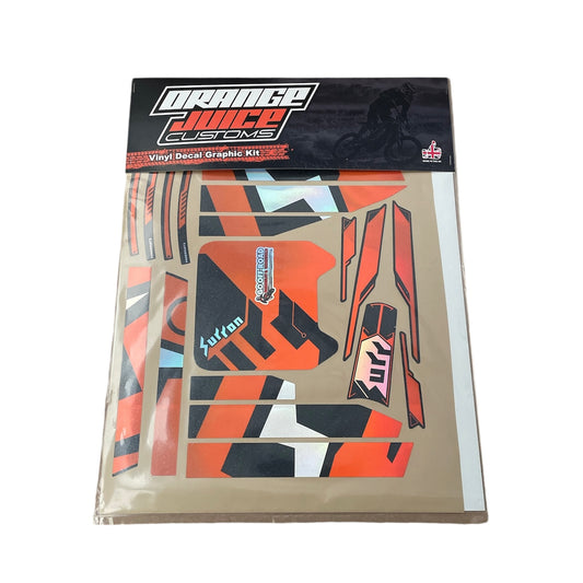 SUR RON OEM GRAPHICS KIT - ORANGE HOLOGRAPHIC