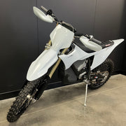 USED STARK VARG MX 1.0 WHITE WITH UPGRADES