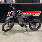 USED E-RIDE PRO SR WITH PURPLE UPGRADES