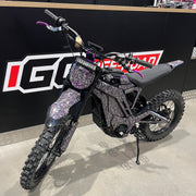 USED E-RIDE PRO SR WITH PURPLE UPGRADES