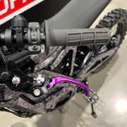 USED E-RIDE PRO SR WITH PURPLE UPGRADES