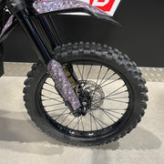 USED E-RIDE PRO SR WITH PURPLE UPGRADES