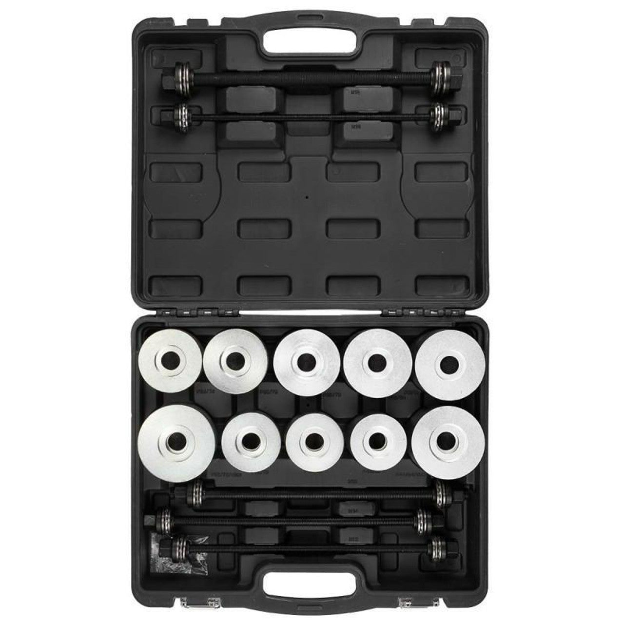 JCB 27 Piece Silent Block, Bush, and Bearing Puller Kit, Universal Fit | JCB-933T2