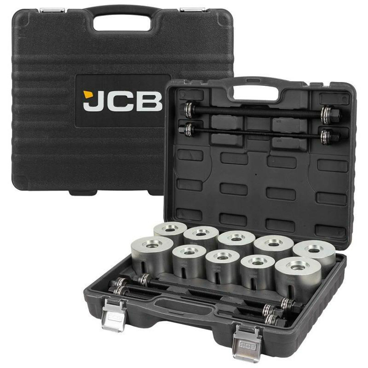 JCB 27 Piece Silent Block, Bush, and Bearing Puller Kit, Universal Fit | JCB-933T2