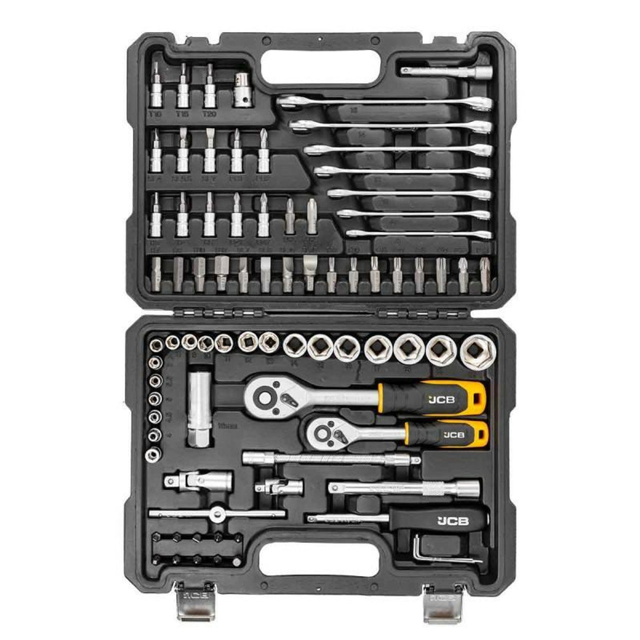 JCB 82 Piece Tool Set, 1/4" & 3/8" Drive | JCB-4821-5DS