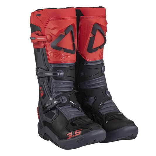 LEATT ADULT BOOT 3.5 RED / BLACK