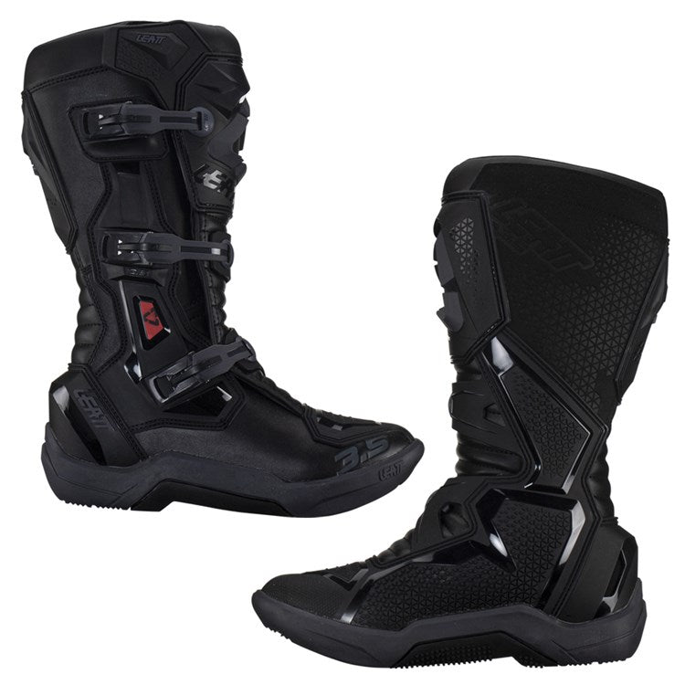 LEATT ADULT BOOT 3.5 STEALTH BLACK/GREY